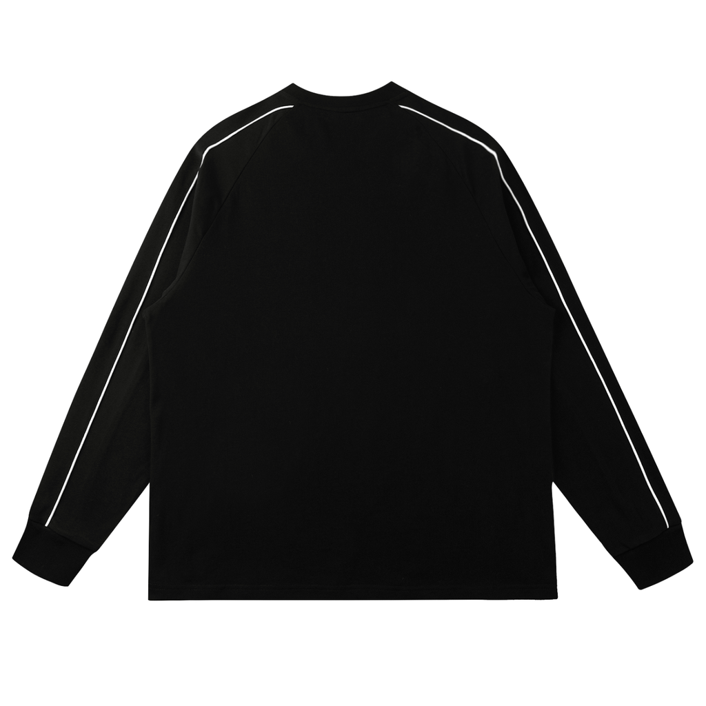 LUVERA - CONTRAST PANEL SWEATER