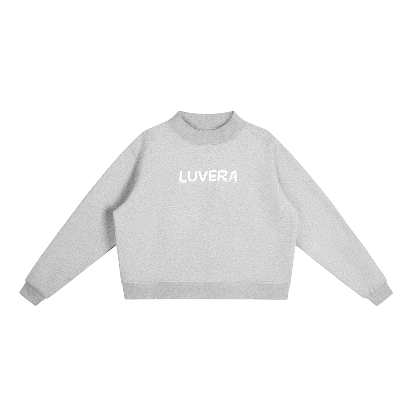 LUVERA - ESSENTIAL MOCK-NECK SWEATER