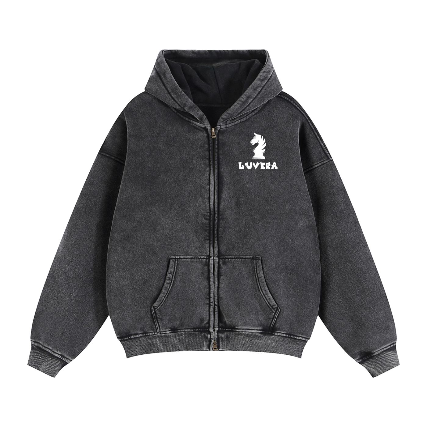 LUVERA - KNIGHT BOXY HOODIE