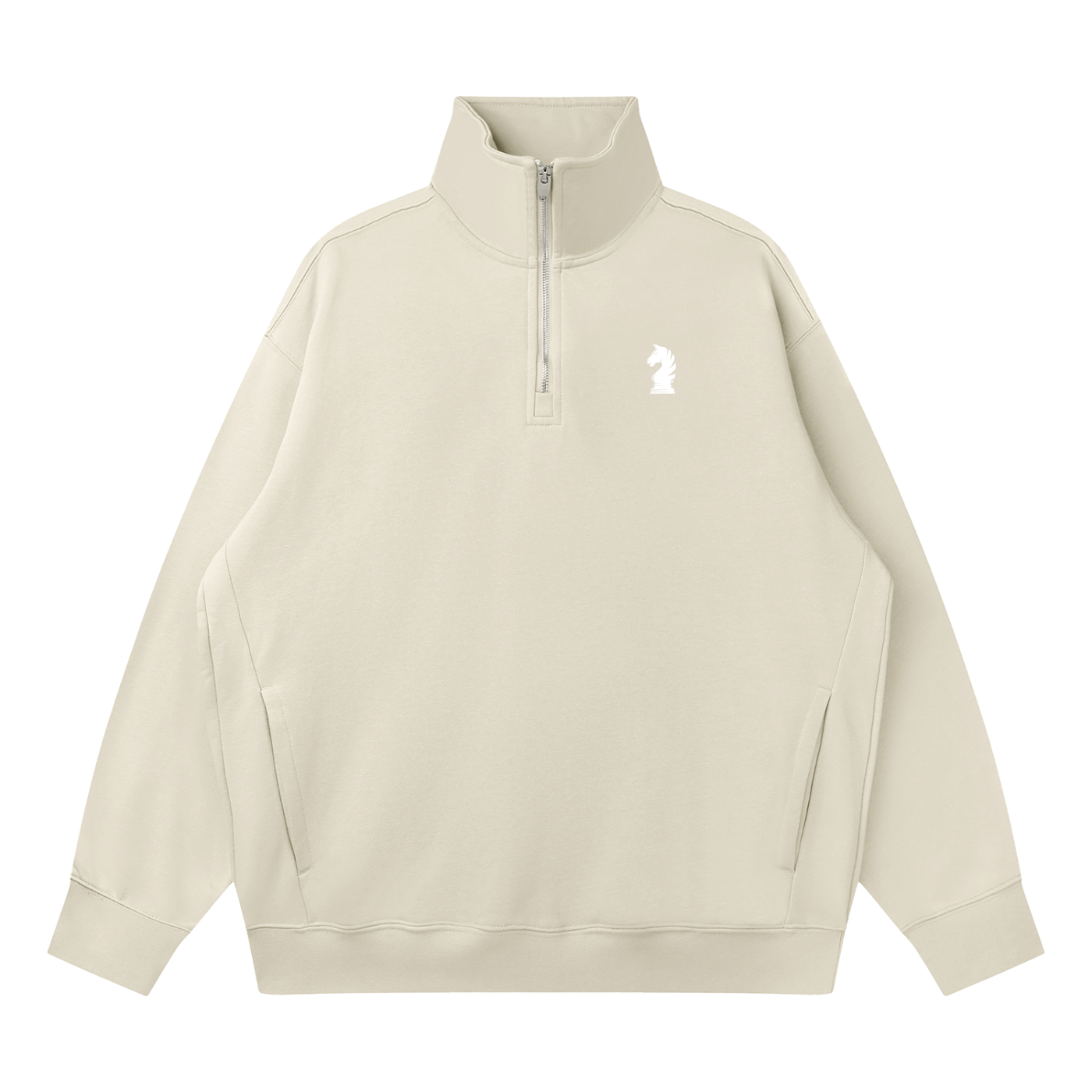 LUVERA - QUARTER ZIP SWEATSHIRT