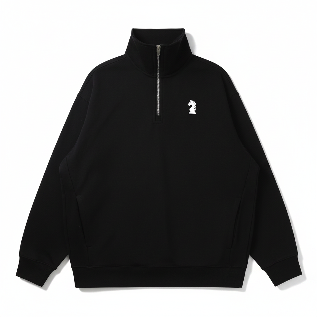 LUVERA - QUARTER ZIP SWEATSHIRT