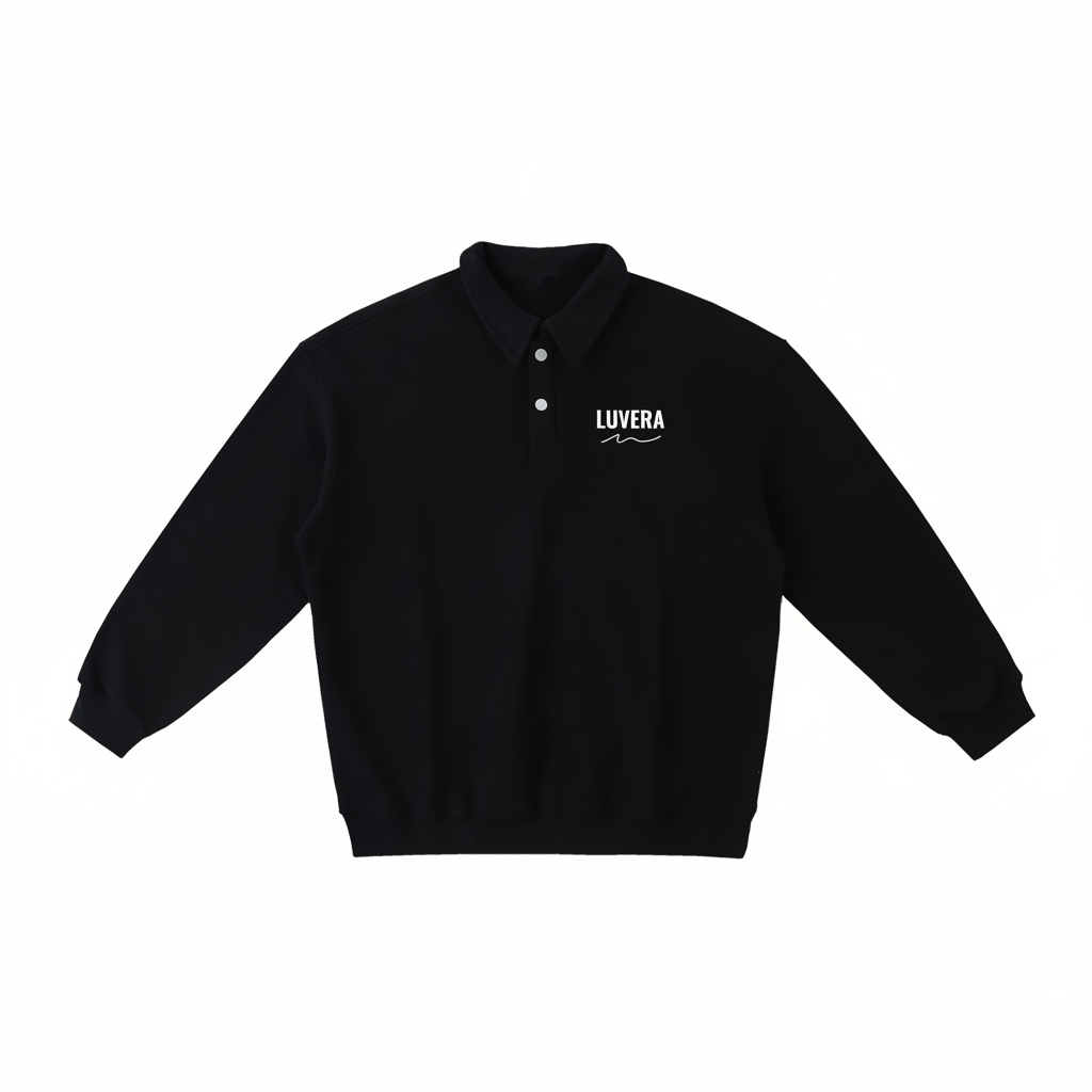 LUVERA - POLO SWEATER