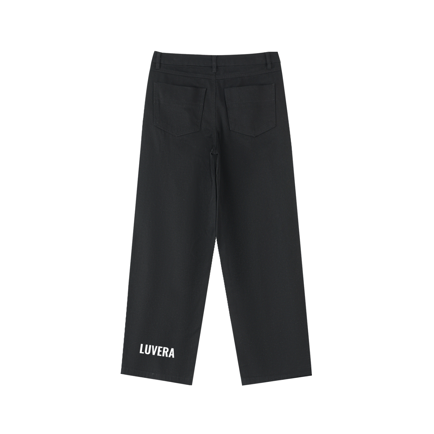 LUVERA - COTTON STRAIGHT TROUSERS