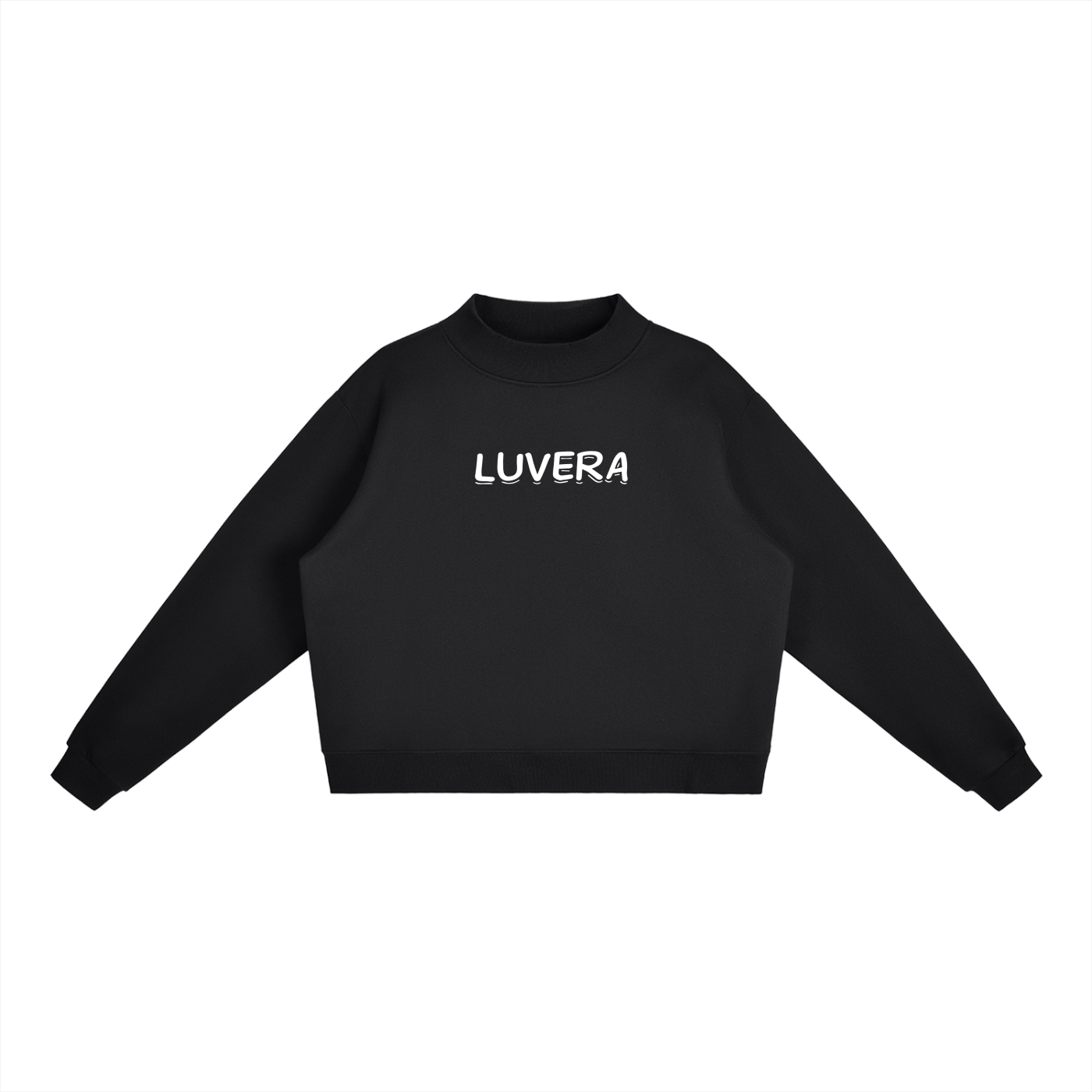 LUVERA - ESSENTIAL MOCK-NECK SWEATER