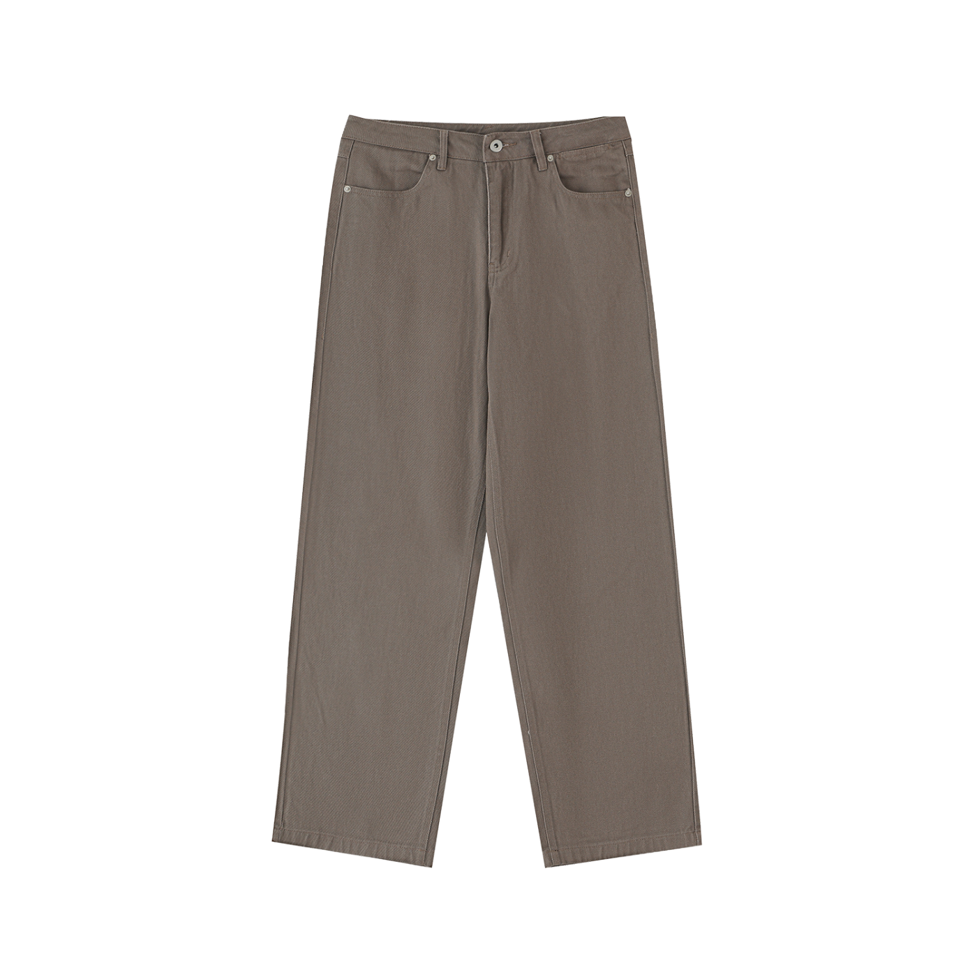 LUVERA - COTTON STRAIGHT TROUSERS