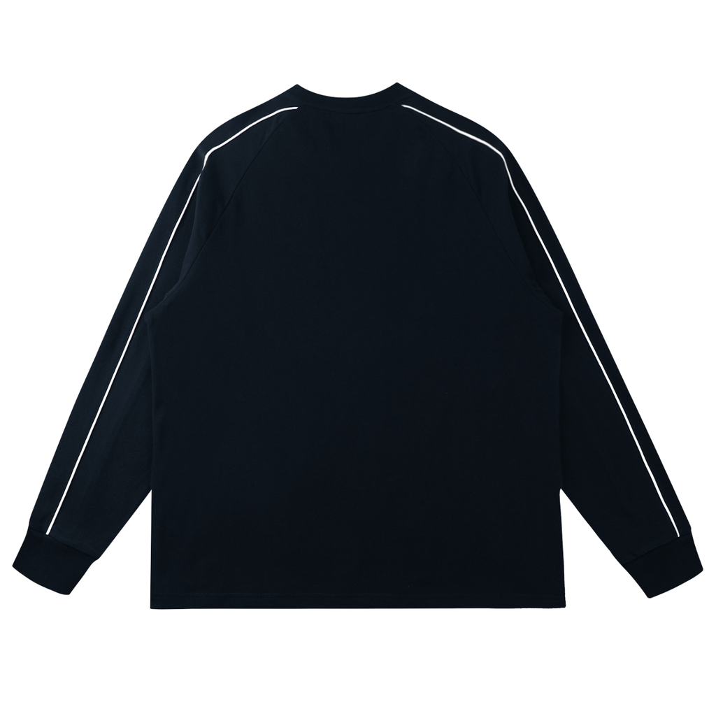 LUVERA - CONTRAST PANEL SWEATER
